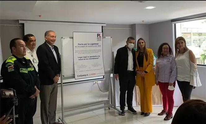 Boletín No. 5 Coljuegos y la Alcaldía de Pereira suscribieron Pacto por la Legalidad en los juegos de suerte y azar